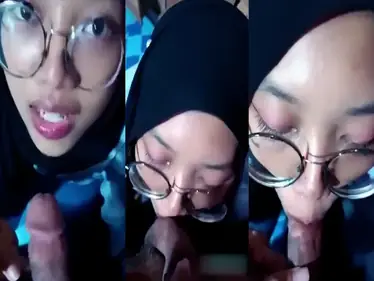 Bokep Jilbab Lihai Nyepong Sampai Habis