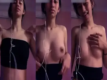 Zalva Tiktokers Viral Pamer Toket Bulat Kencang